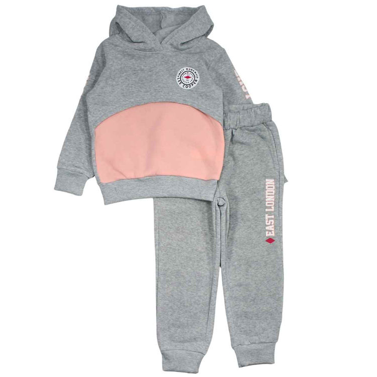 Picture of LC12244- LEE COOPER FLEECY HOODY JOGGNG SET/TRACKSUIT